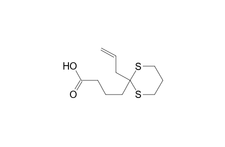 4-[2-((E)-Prop-2-en-1-yl)-1,3-dithian-2-yl]-butyric acid