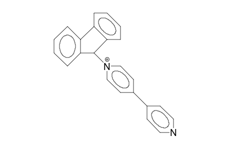 N-(Fluoren-9-yl)-4,4'-bipyridinium cation
