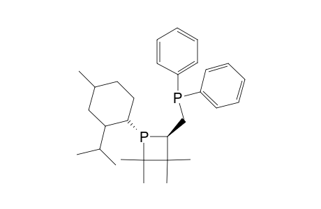 (Rp,Rc)-1-Menthyl-2-(diphenylphosphoryl)methyl-3,3,4,4-tetramethyl-1-phosphacyclobutane