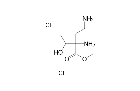 (4s,5s)-2-amino-2-(2'-aminoethyl)-3-hydroxybutyric acid-methylester-dihydrochloride