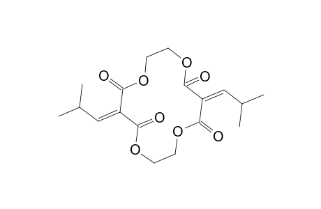 Malonic acid, isobutylidene-, bimol. cyclic ethylene ester