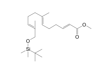 (2E,6E,10E)-Methyl 12-[(tert-Butyl)dimethylsilyloxy]-7,11-dimethyldodeca-2,6,l0-trienoate