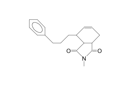 N-Methyl-3a-(3-phenyl-propyl)-4-cyclohexene-1a,2a-dicarboximide