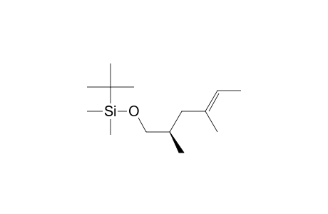 tert-Butyl-[(E,2R)-2,4-dimethylhex-4-enoxy]-dimethyl-silane