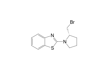 2-[(2S)-2-(Bromomethyl)pyrrolidin-1-yl]-1,3-benzothiazole
