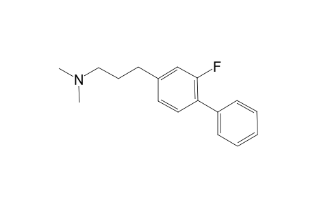3-(2-Fluoro-[1,1'-biphenyl]-4-yl)-N,N-dimethylpropan-1-amine