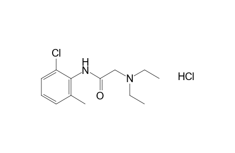 6'-chloro-2-(diethylamino)-o-acetotoluidide, monohydrochloride