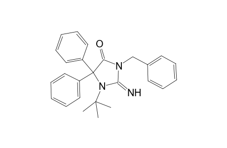 4-Imidazolidinone, 1-(1,1-dimethylethyl)-2-imino-5,5-diphenyl-3-(phenylmethyl)-