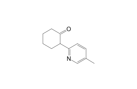 2-(5-Methylpyridin-2-yl)cyclohexanone