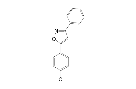 5-(PARA-CHLOR-PHENYL)-3-PHENYL-ISOXAZOLE