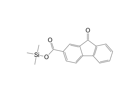 9-Oxo-9H-fluorene-2-carboxylic acid, TMS