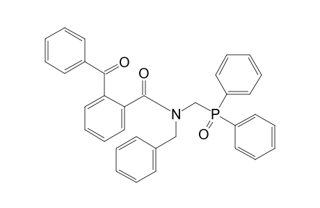 N-Diphenylphosphinoylmethyl-N-benzyl-2-benzoylbenzamide