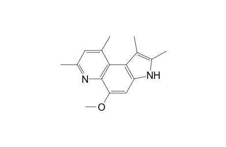 3H-Pyrrolo[3,2-f]quinoline, 5-methoxy-1,2,7,9-tetramethyl-