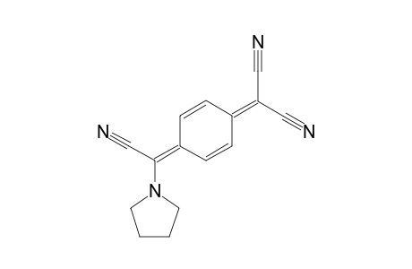 2-(4-(cyano(pyrrolidin-1-yl)methylene)cyclohexa-2,5-dien-1-ylidene)malononitrile