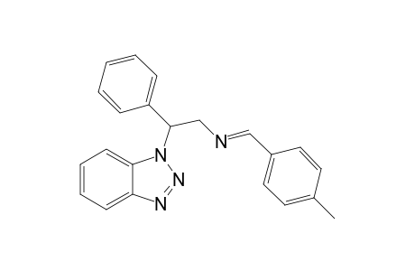 1-[.alpha.-(-4-Methylbenzylideneamino)methylbenzyl]benzotriazole