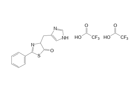 4-[(imidazol-4-yl)methyl]-2-phenyl-2-thiazolin-5-one, trifluoroacetate(1:2)