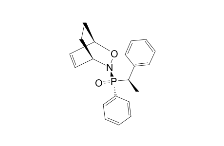 3-[PHENYL-(1-PHENYLETHYL)-PHOSPHINOYL]-2-OXA-3-AZA-BICYCLO-[2.2.2]-OCT-5-ENE