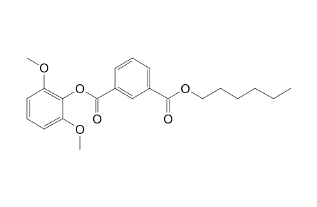 Isophthalic acid, 2,6-dimethoxyphenyl hexyl ester