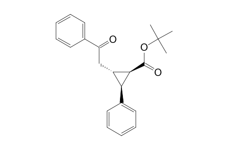 TRANS-(+/-)-TERT.-BUTYL-2-(2-OXO-2-PHENYLETHYL)-3-PHENYLCYCLOPROPYNE-1-CARBOXYLATE