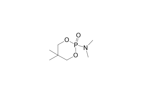dimethylphosphoramidic acid, cyclic 2,2-dimethyltrimethylene ester