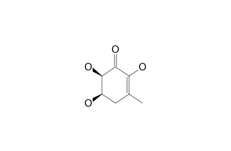 (5R,6R)-2,5,6-trihydroxy-3-methylcyclohex-2-en-1-one