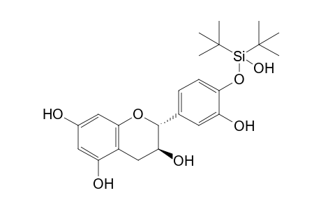 (2R,3S)-2-[4-[ditert-butyl(hydroxy)silyl]oxy-3-hydroxy-phenyl]chroman-3,5,7-triol
