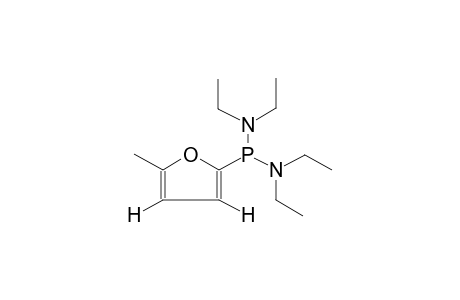 2-METHYLFURYL-5-PHOSPHONOUS ACID, TETRAETHYLDIAMIDE