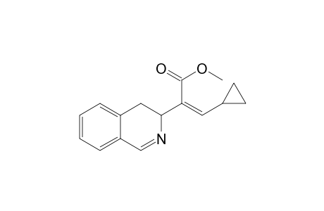 1-Cyclopropyl-3,4-diydro-3-[1'-(methoxycarbonyl)vinyl]-1-phenylisoquinoline