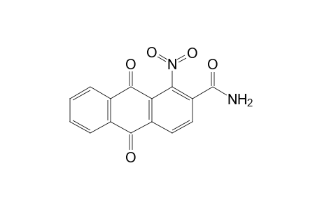 1-Nitro-9,10-dioxo-9,10-dihydro-2-anthracenecarboxamide