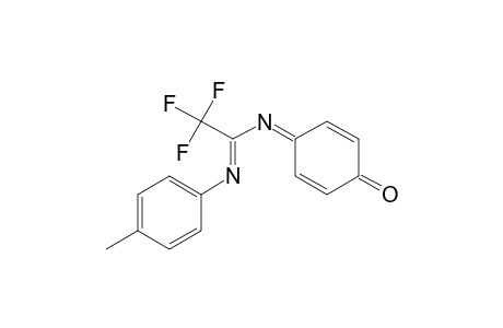 N(1)-(4-Oxo-2,5-cyclohexadien-1-ylidenel)-N(2)-(4-methylphenyl)-2,2,2-trifluoroethanimidamide