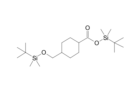 Trans-4-(hydroxymethyl)cyclohexanecarboxylic acid, o-(tert-butyldimethylsilyl), tert-butyldimethylsilyl ester