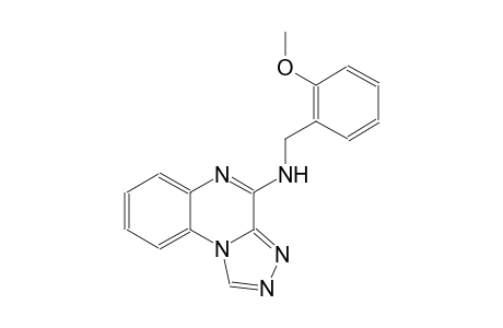 [1,2,4]triazolo[4,3-a]quinoxalin-4-amine, N-[(2-methoxyphenyl)methyl]-
