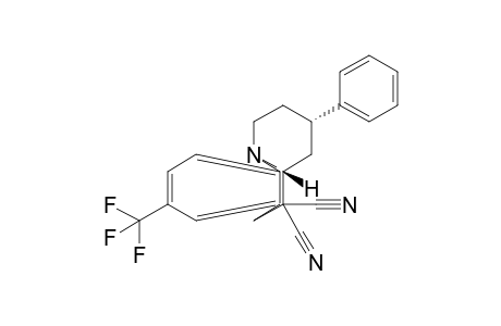 (3S*,4aR*)-8-Trifluoromethyl-3-phenyl-2,3,4,4a,5,6-hexahydro-1H-benzo[c]quinolizine-5,5-dicarbonitrile