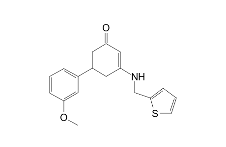 5-(3-Methoxyphenyl)-3-(2-thenylamino)cyclohex-2-en-1-one