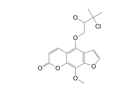 5-O-(3-Chloro-2-hydroxy-3-methylbutyl)-8-methoxypsoralen