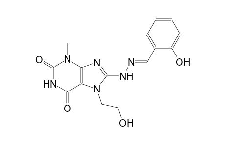 2-hydroxybenzaldehyde [7-(2-hydroxyethyl)-3-methyl-2,6-dioxo-2,3,6,7-tetrahydro-1H-purin-8-yl]hydrazone
