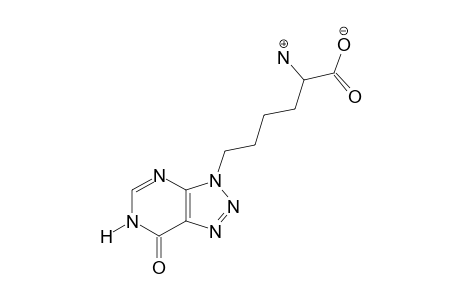 alpha-AMINO-6,7-DIHYDRO-7-OXO-3H-v-TRIAZOLO[4,5-d]PYRIMIDINE-3-HEXANOIC ACID