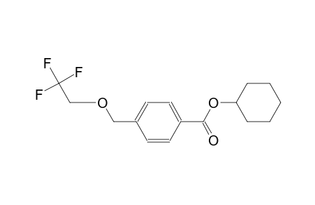 cyclohexyl 4-[(2,2,2-trifluoroethoxy)methyl]benzoate