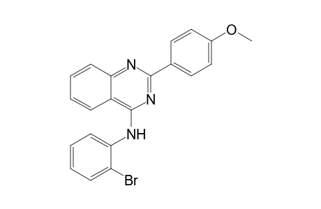 4-(2-Bromophenylamino)-2-(4-methoxyphenyl)quinazoline