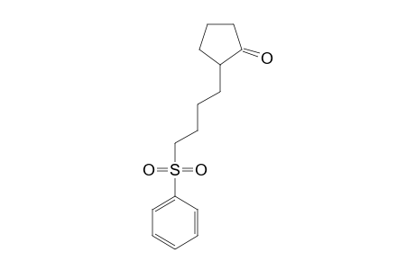 2-[4'-(phenylsulfonyl)butyl]cyclopentanone