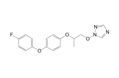 1H-1,2,4-Triazole, 1-[2-[4-(4-fluorophenoxy)phenoxy]propoxy]-