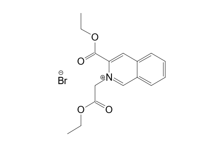 3-ETHOXYCARBONYL-2-ETHOXYCARBONYLMETHYL-ISOQUINOLINIUM-BROMIDE