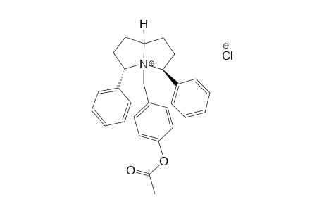 (3S,4S,5S,7aR)-(-)-3,5-Diphenyl-4-[(4-acetyloxyphenyl)methyl]pyrrolizidinium chloride