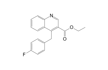 4-(4-fluorobenzyl)quinoline-3-carboxylic acid ethyl ester