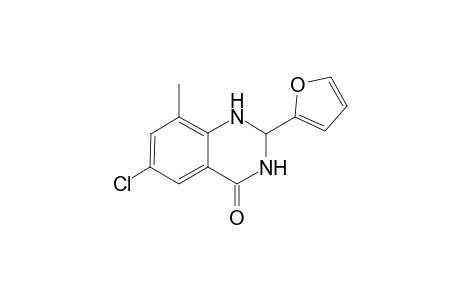 6-Chloro-2-(furan-2-yl)-8-methyl-2,3-dihydroquinazolin-4(1H)-one