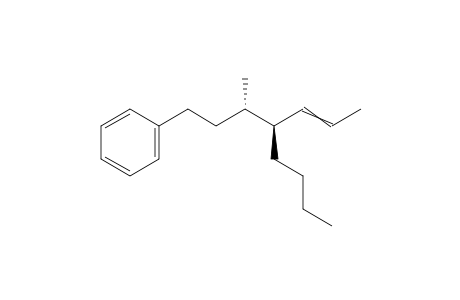 [(3S,4S)-3-methyl-4-[prop-1-enyl]octyl]benzene
