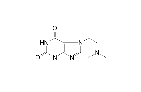 3,7-Dihydropurine-2,6-dione, 7-(2-dimethylaminoethyl)-3-methyl-