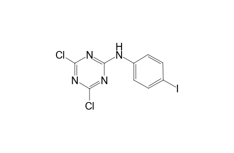 4,6-Dichloro-N-(4-iodophenyl)-1,3,5-triazin-2-amine
