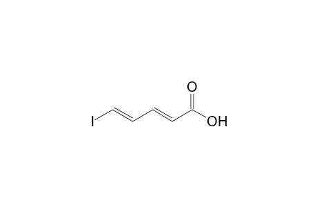 (2E,4E)-5-Iodo-penta-2,4-dienoic acid