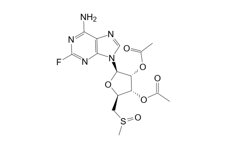 2',3'-Di-O-Acetyl-5'-deoxy-2-fluoro-5'-(methylthio)adenosine S-oxide
